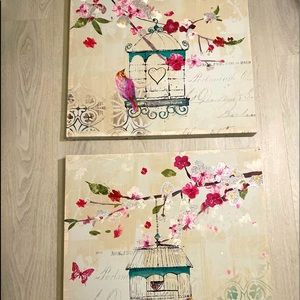 Two beautiful canvas wall art